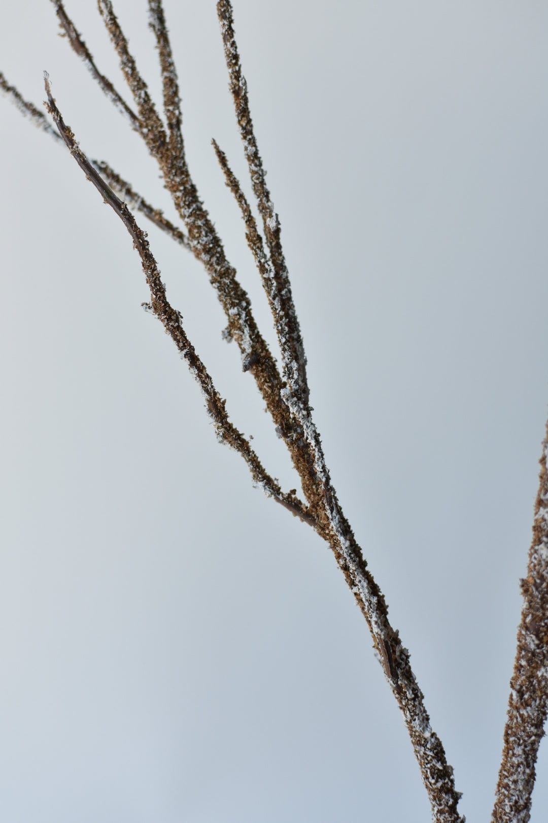 40" Faux Brown/White Twig Branch Stem