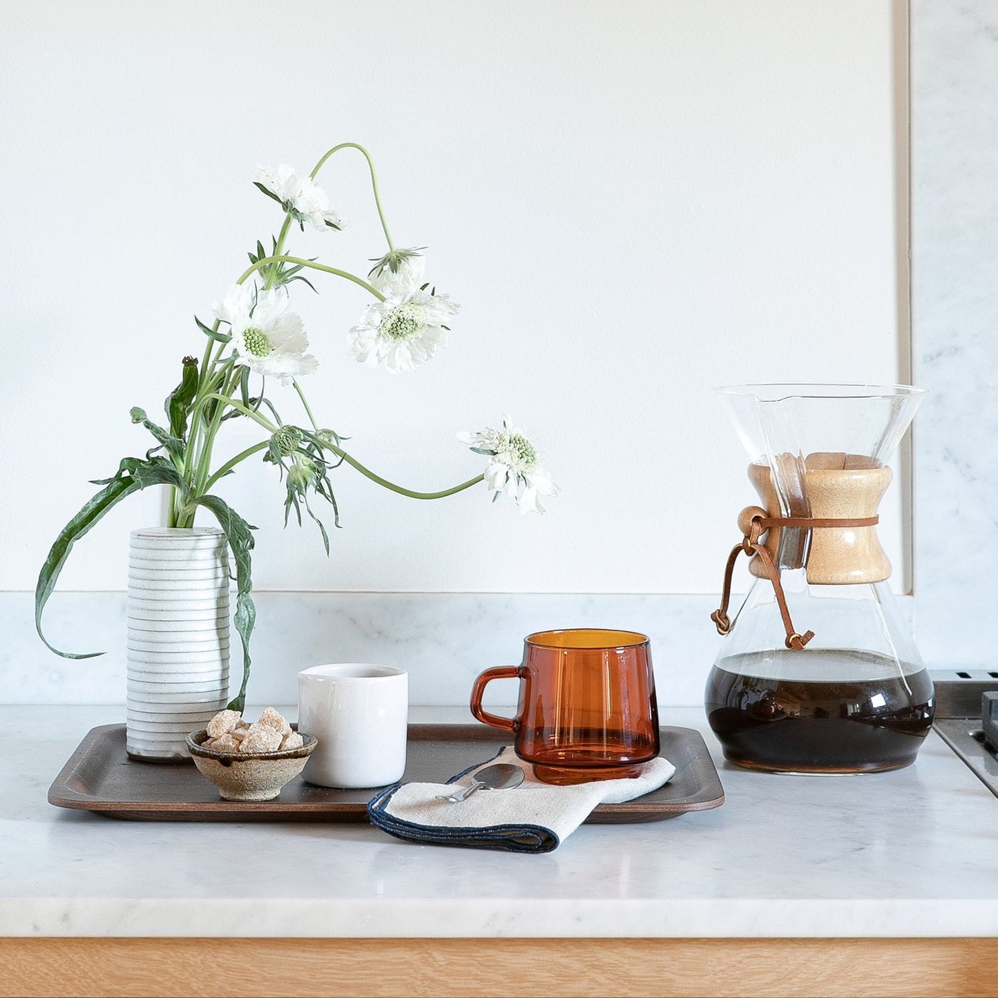 Amber Glass Mug