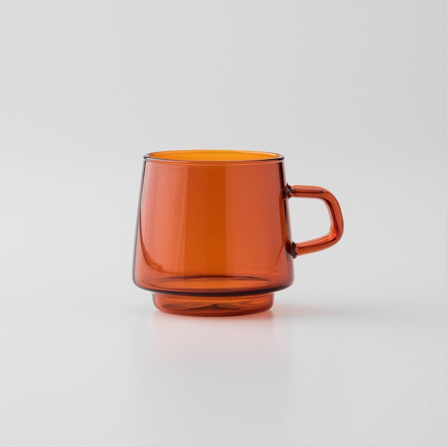 Amber Glass Mug